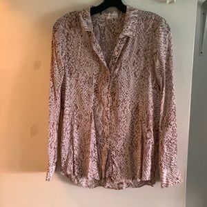 BCBGeneration Snack Print Blouse